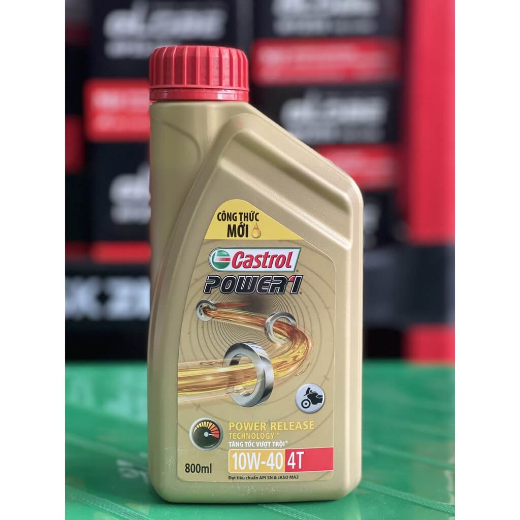 nhot castrol 10w40 chay duoc bao nhieu km